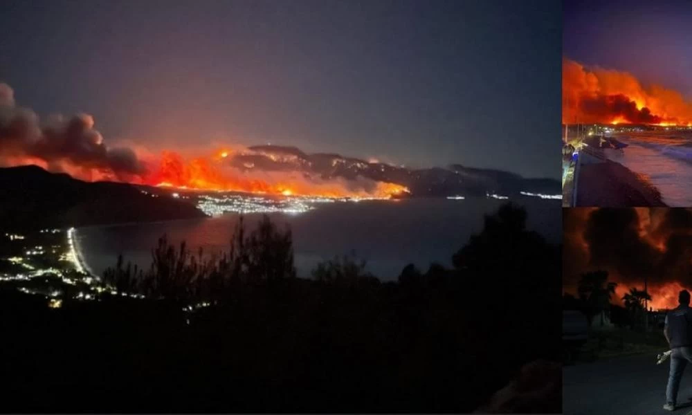 Πύρινη λαίλαπα σε Κορινθία και Αττική - Ολονύχτια μάχη με τις φλόγες οι πυροσβέστες